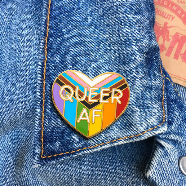 Queer Af Pin