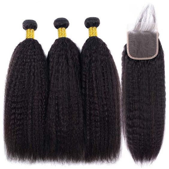 15a grade silky straight virgin human hair bundles with 4x4 lace closure uprocessed virgin hair weave