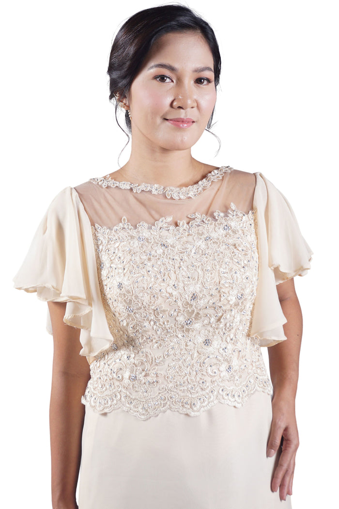 Radiant Elegance Mother of the Bride Dress - Agnes - JN14