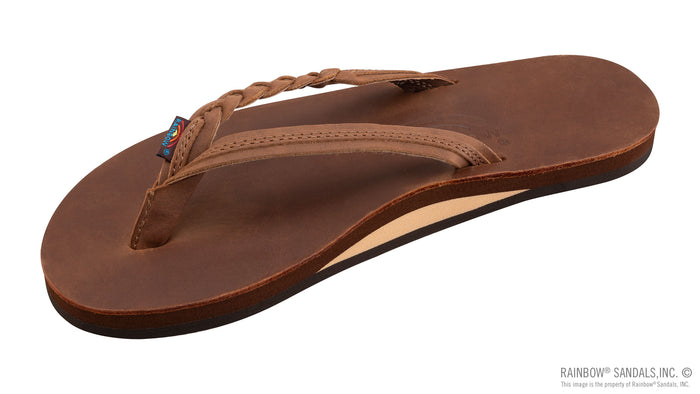 Rainbow Women's Flirty Braidy Sandal Footwear Rainbow Sandals Redwood Small 5.5 - 6.5