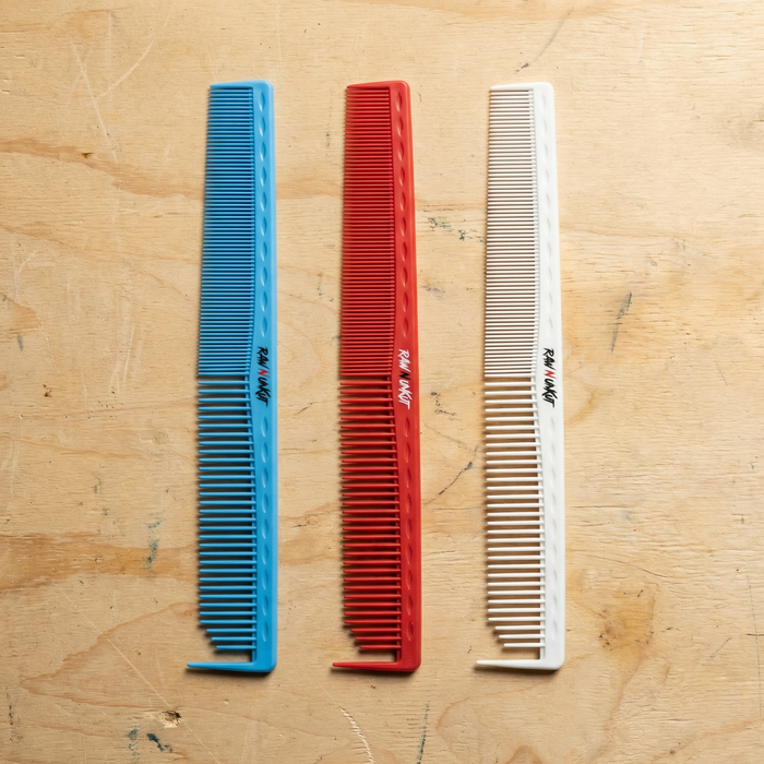 RAW N UNKUT COMBO (GRIPPER COMB + Razor Comb + Parting Comb)