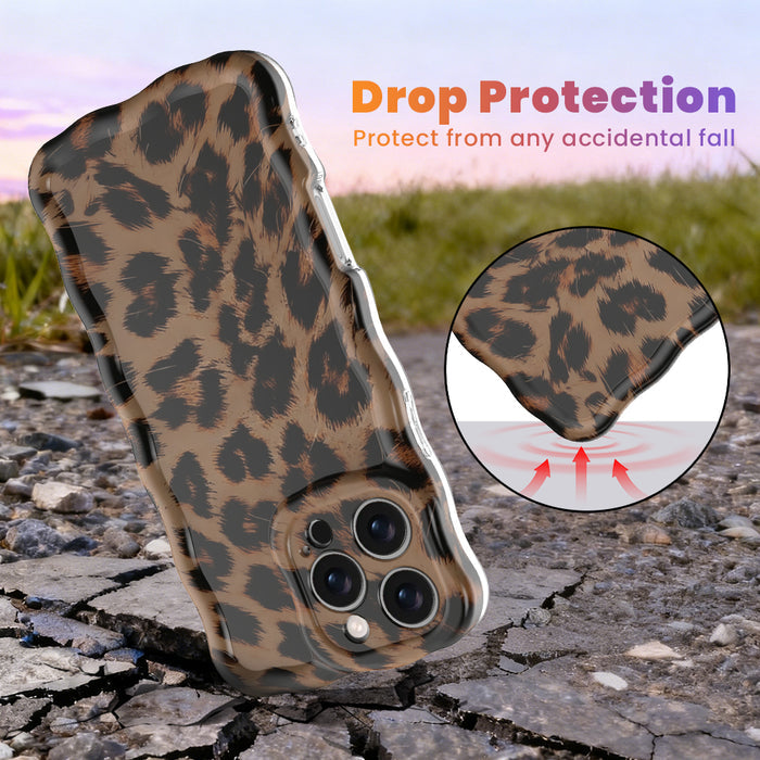 Rawr Mode MagSafe iPhone case with classic leopard print pattern by Fancy Bands