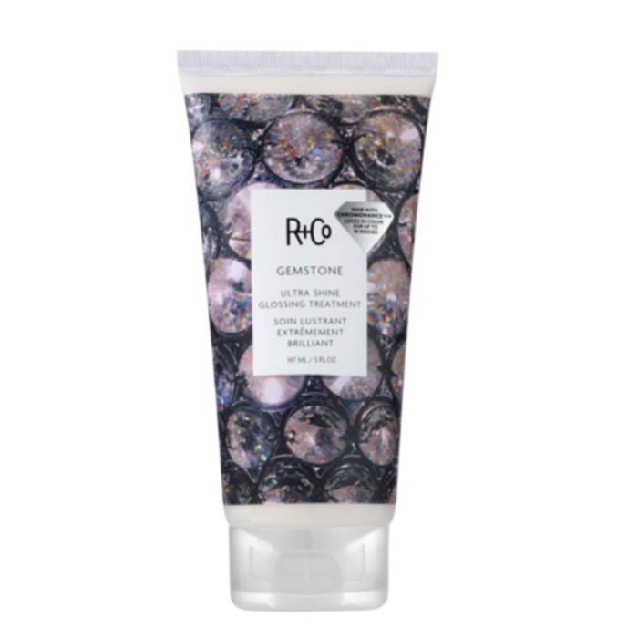 r+Co gemstone ultra shine glossing treatment haircare