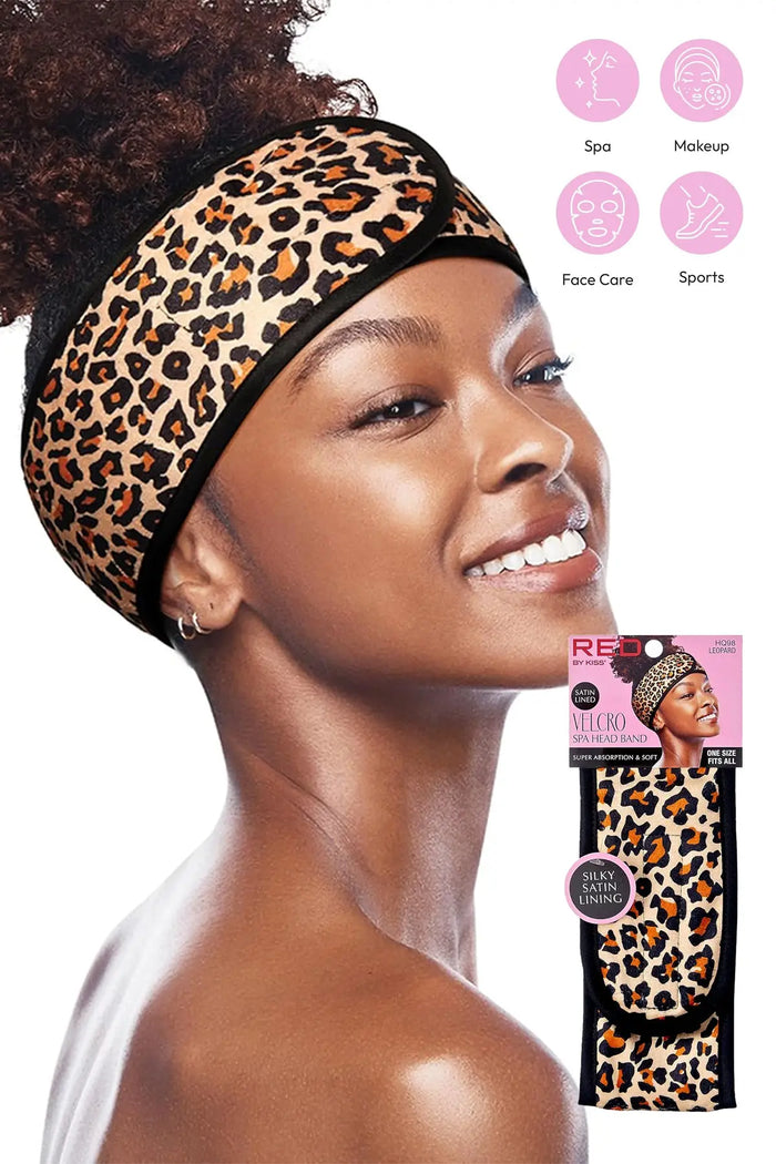 RED BY KISS VELCRO SPA HEADBAND - BSW BEAUTY CANADA