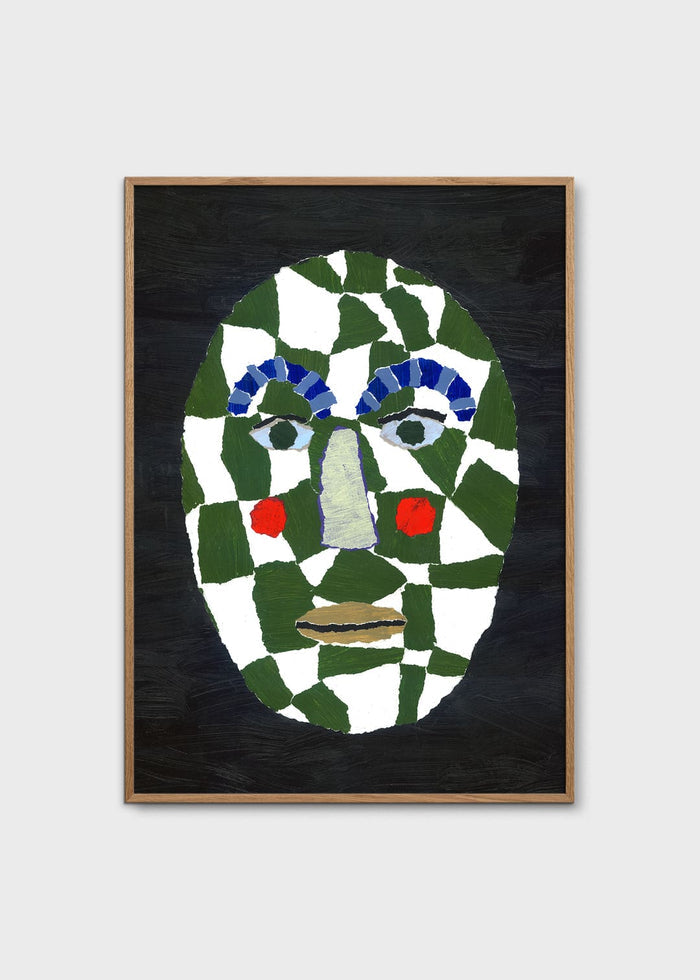 Red Cheek Portrait by Park Pardon