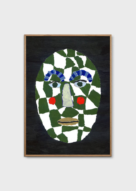 Red Cheek Portrait by Park Pardon