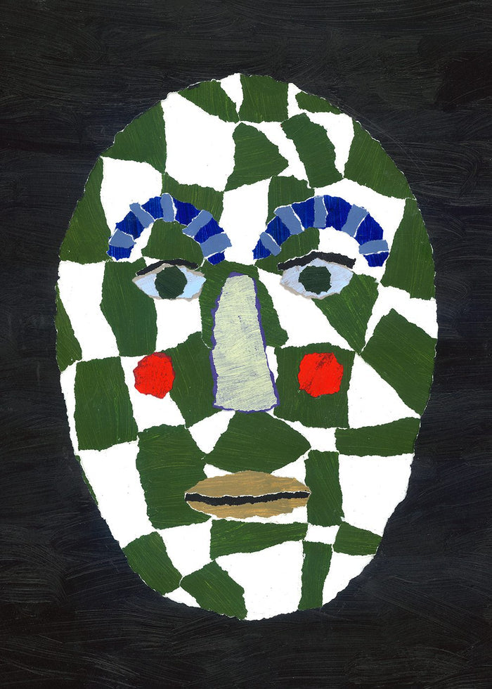 Red Cheek Portrait by Park Pardon