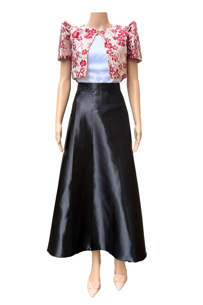 Red Filipiniana Bolero