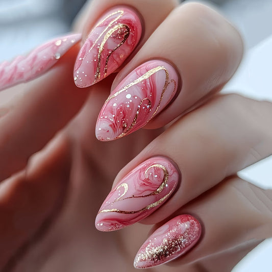 Red marble