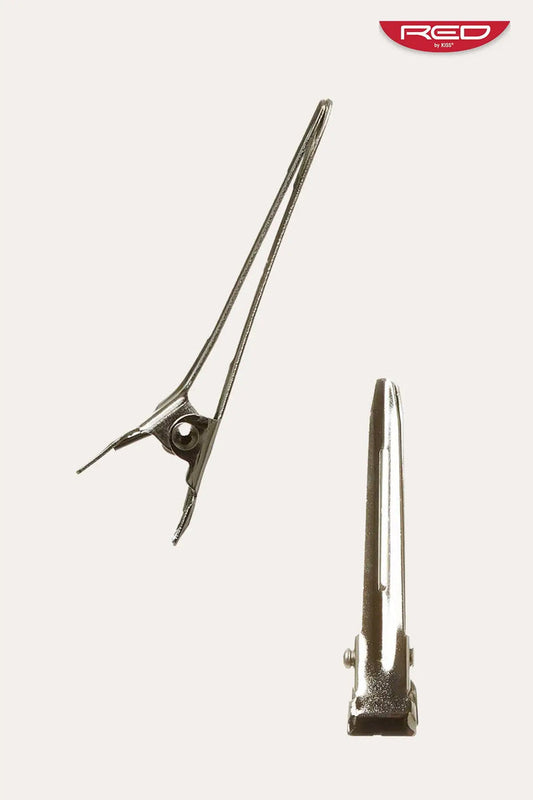 RED SINGLE PRONG CLIP - BSW BEAUTY CANADA