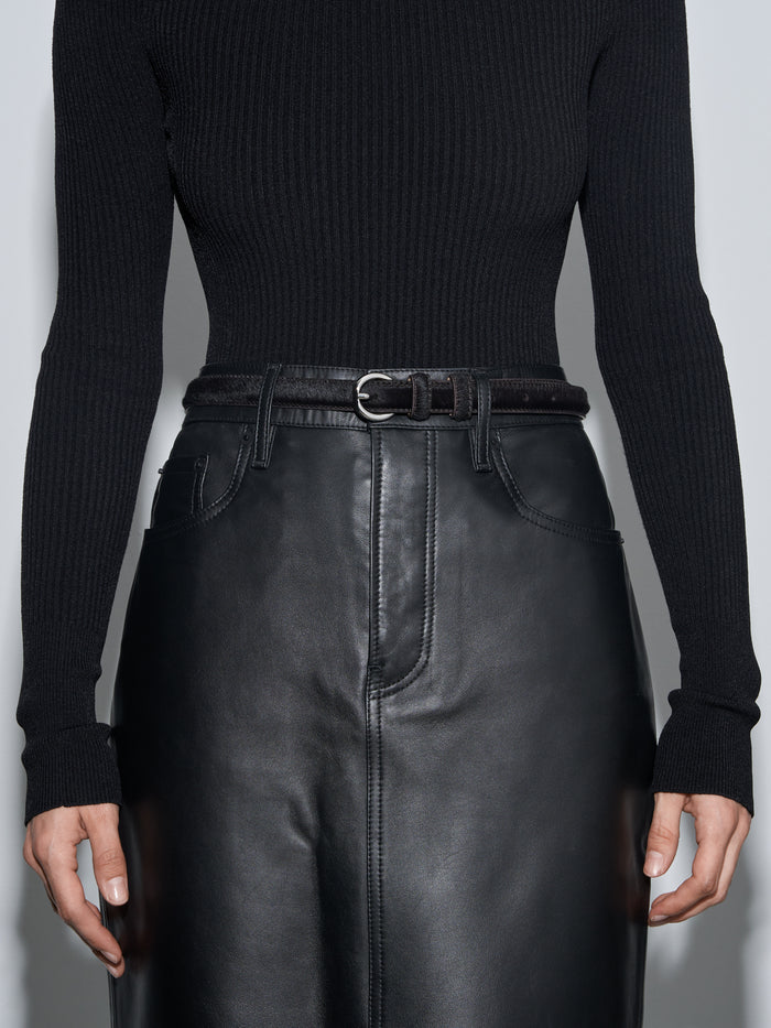 Reed Pony Hair Belt