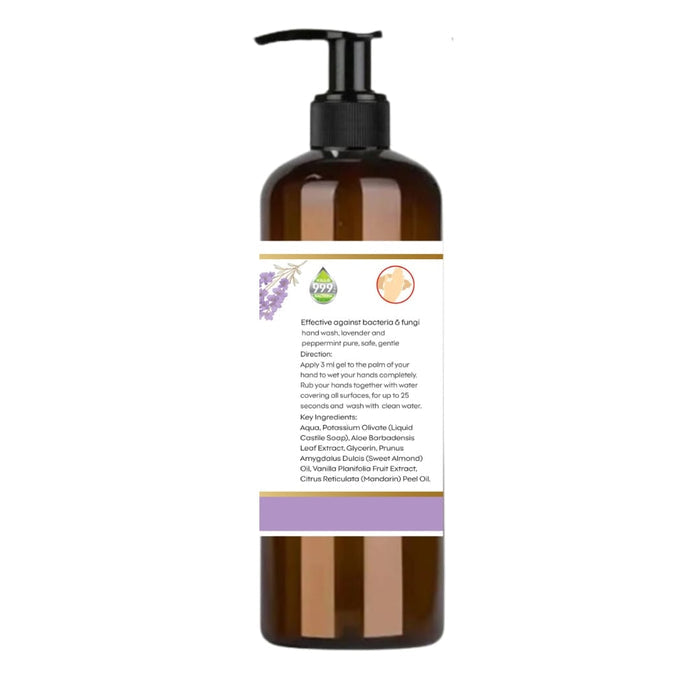 REFRESH | Anti-Bacterial | Hand Wash Macrocarpal | Peppermint | Lavender | Aloe Vera | Clean | Refreshes | Protect