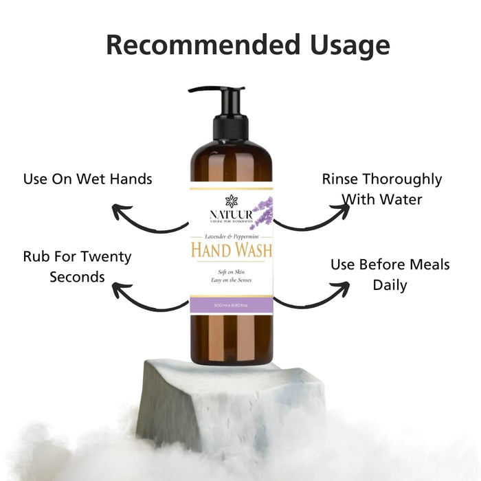 REFRESH | Anti-Bacterial | Hand Wash Macrocarpal | Peppermint | Lavender | Aloe Vera | Clean | Refreshes | Protect