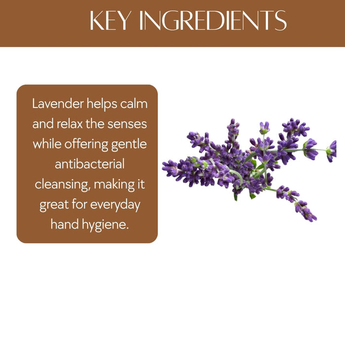REFRESH | Anti-Bacterial | Hand Wash Macrocarpal | Peppermint | Lavender | Aloe Vera | Clean | Refreshes | Protect