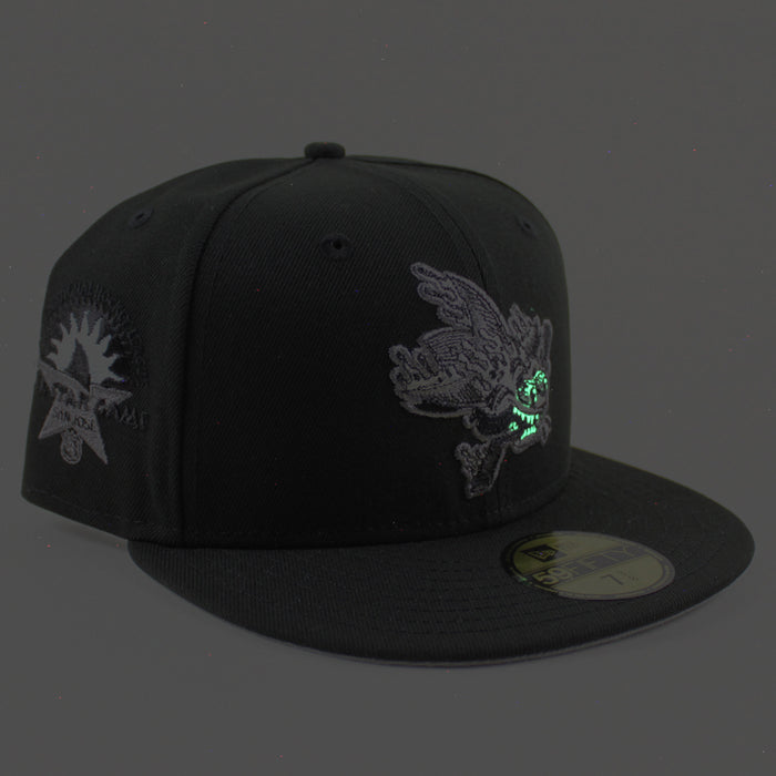 Retro San Jose Sharks All Star Patch New Era 59Fifty Fitted Hat (Black Gray Under Brim)