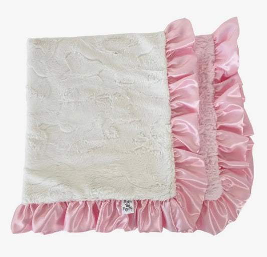 Rockin Royalty Girly Girl Luxe Cuddle Blanket