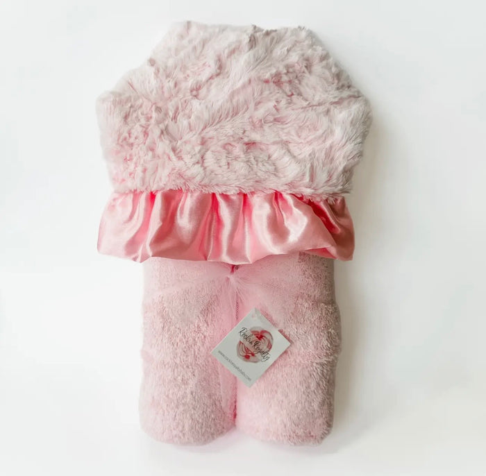 Rockin Royalty Girly Girl Plush Hooded Towel