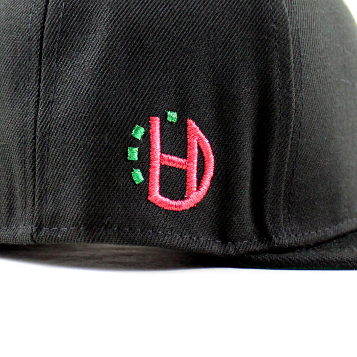 ROOSTER Halftime Patch New Era New Era 59Fifty Fitted Hat (Black Green Under Brim)
