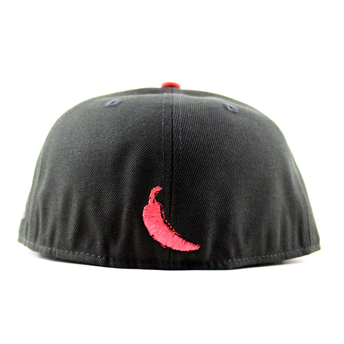 ROOSTER Halftime Patch New Era New Era 59Fifty Fitted Hat (Black Green Under Brim)