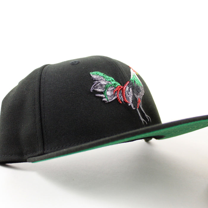 ROOSTER MEXICO Flag New Era 9Fifty Cap (Black Green Under Brim)
