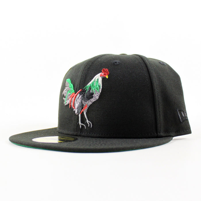 ROOSTER MEXICO Flag New Era 9Fifty Cap (Black Green Under Brim)