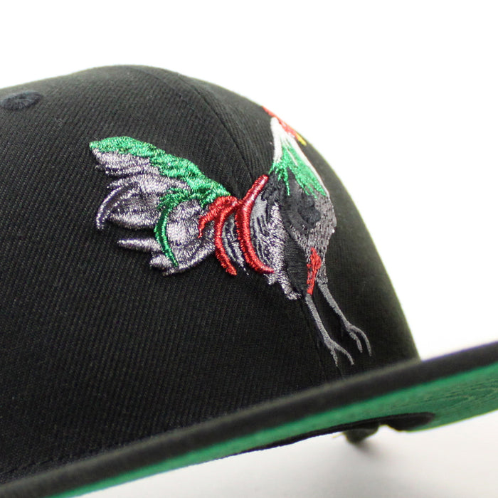 ROOSTER MEXICO Flag New Era 9Fifty Cap (Black Green Under Brim)