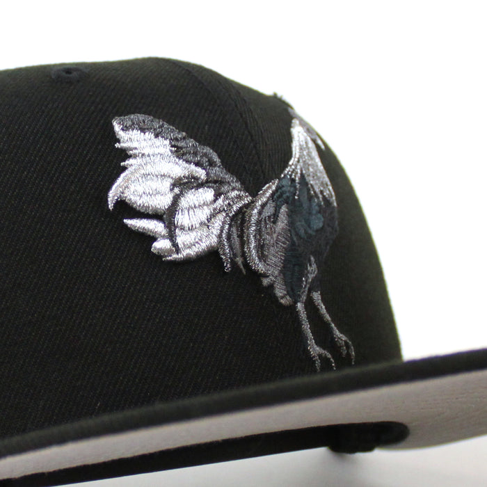 ROOSTER PHILIPPINES Flag New Era 9Fifty 9Fifty Snapback Hat (Black Gray Under Brim)