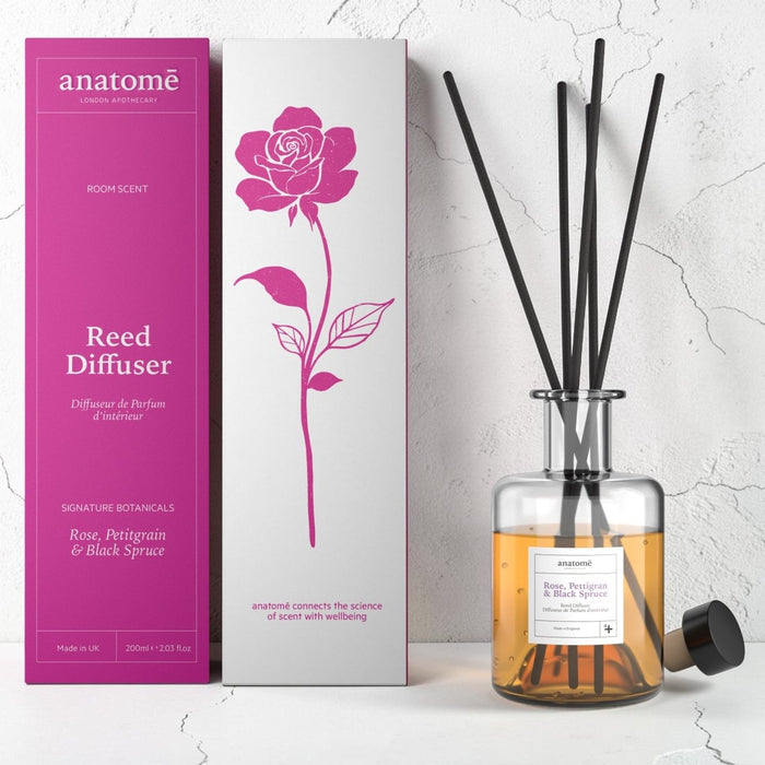 Rose, Petitgrain & Black Spruce Diffuser - anatomē