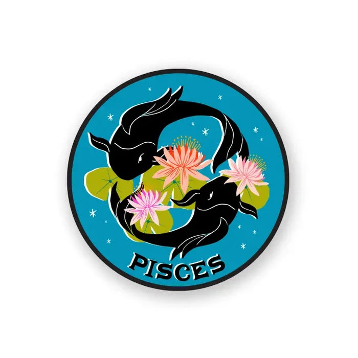 Round Zodiac Sticker