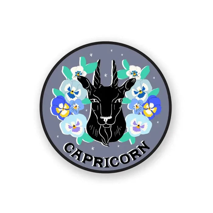 Round Zodiac Sticker