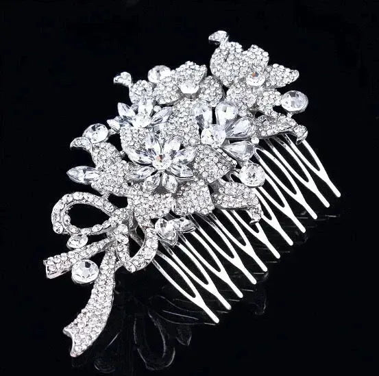 Wedding Hair Accessories - Crystal Bridal Hair Comb