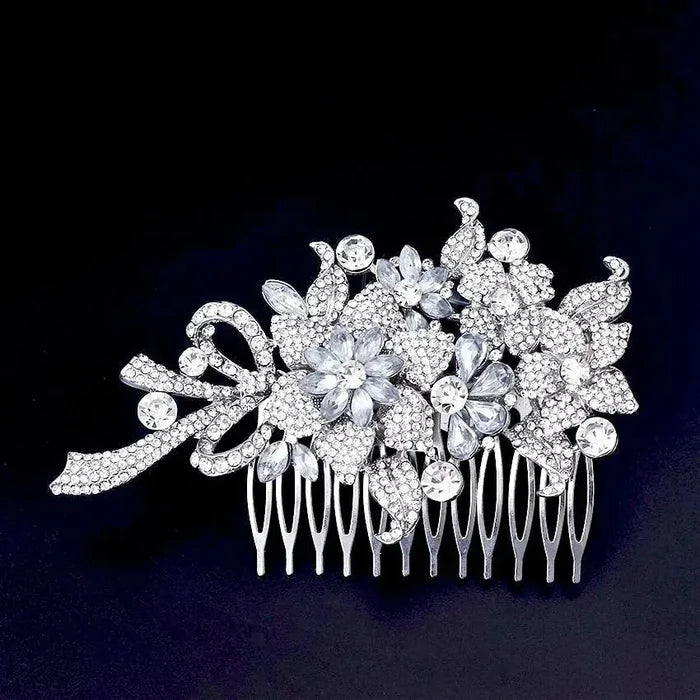 Wedding Hair Accessories - Crystal Bridal Hair Comb