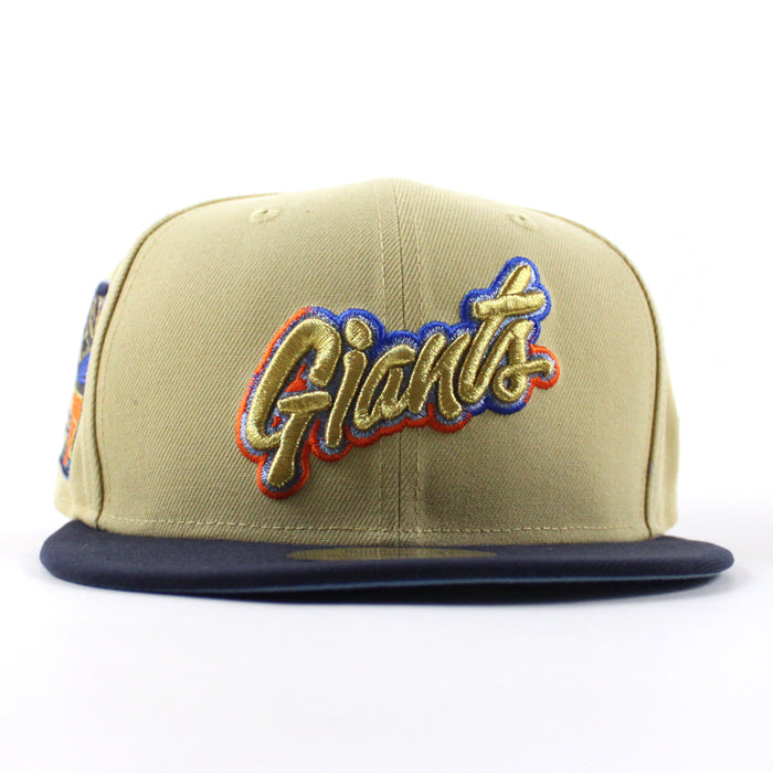 San Francisco Giants 2007 All Star Game New Era 59Fifty Fitted Hat (Vegas Gold Navy Gray Under Brim)