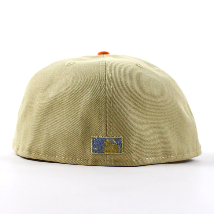 San Francisco Giants 2007 All Star Game New Era 59Fifty Fitted Hat (Vegas Gold Navy Gray Under Brim)