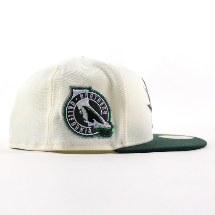 San Jose Sharks Northern California New Era 59Fifty Fitted Hat (Chrome White Gray Gray Under Brim)