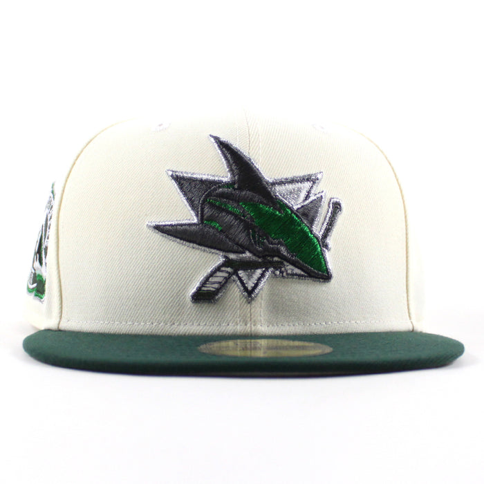 San Jose Sharks Northern California New Era 59Fifty Fitted Hat (Chrome White Gray Gray Under Brim)