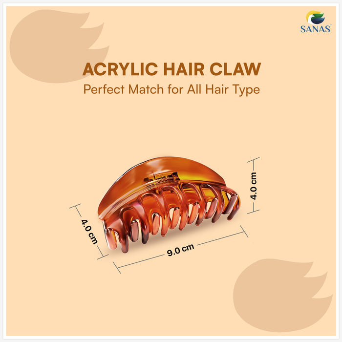 Large hair claw clips for thick hair strong grip