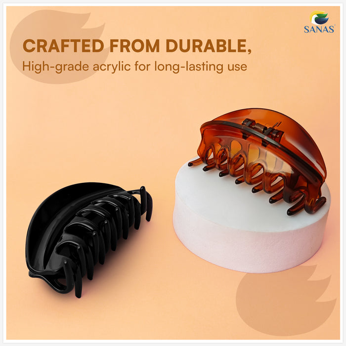 SANAS large claw clips for thick hair women