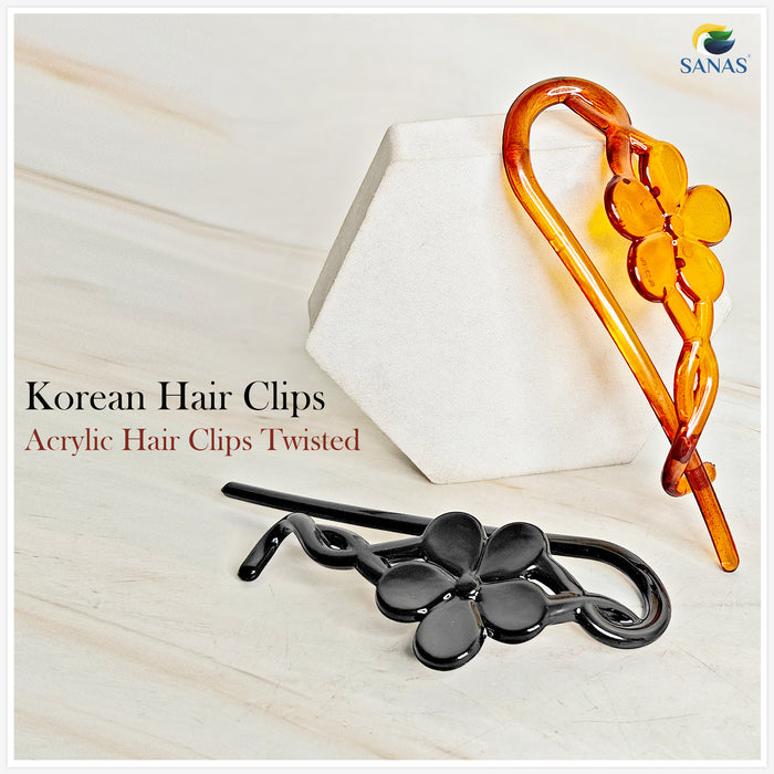 twisted hair clips for thick hair