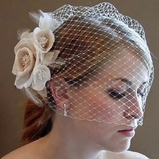Wedding Veils - Bridal Birdcage Veil