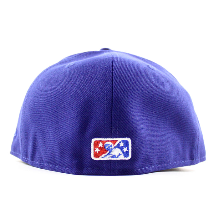 Santa Barbara Dodgers Patch New Era 59Fifty Fitted Hat (Royal Blue Green Under Brim)