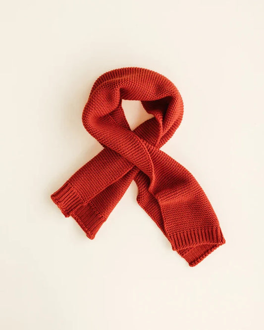 Hvid - Scarf - Ivo - Red