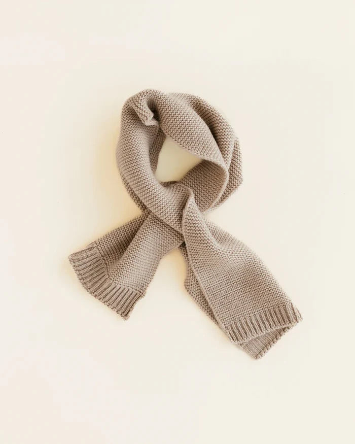 Hvid - Scarf - Ivo - Sand