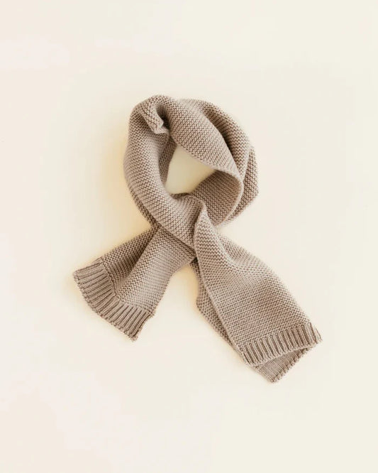 Hvid - Scarf - Ivo - Sand