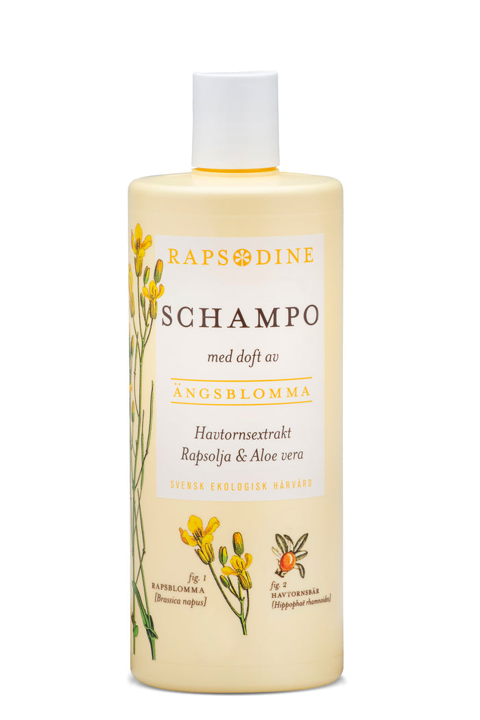 Svenskt, ekologiskt schampo, 500 ml från Rapsodine