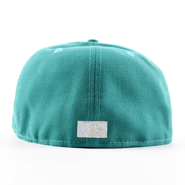 Seattle Mariners 2001 All Star Game New Era 59Fifty Fitted Hat (Teal Gray Under Brim)