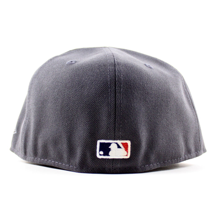 Seattle Mariners x GONZAGA BULLDOGS New Era 59Fifty Fitted Hat (Graphite Gray Navy Gray Under Brim)