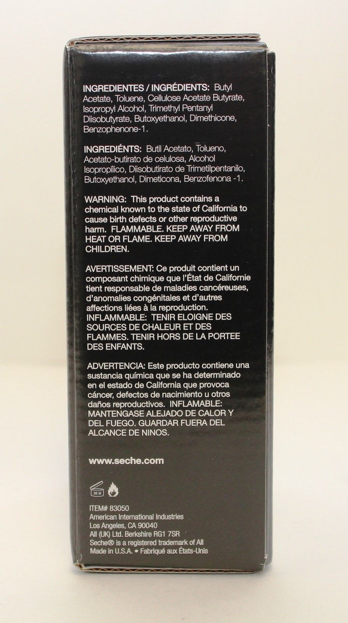SECHE VITE - Dry Fast Top Coat Bundle -  4oz/118mL Refill + 0.5oz