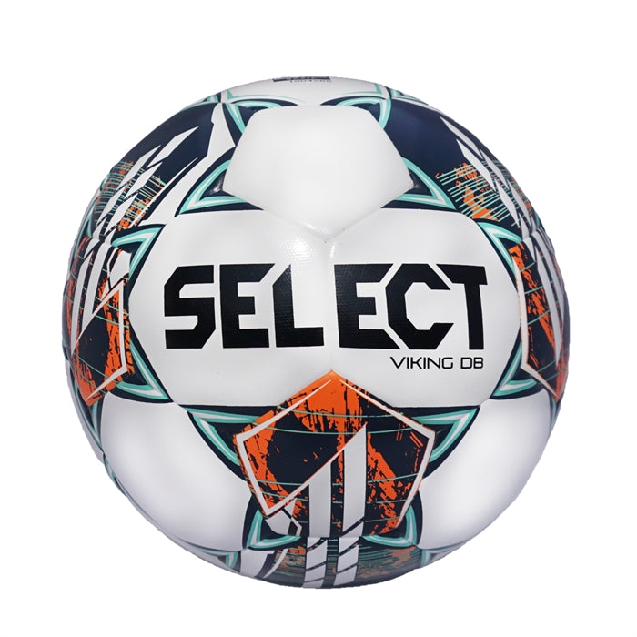 Select Viking DB Soccer Ball Equipment SELECT SPORT AMERICA White/Blue/Orange 4