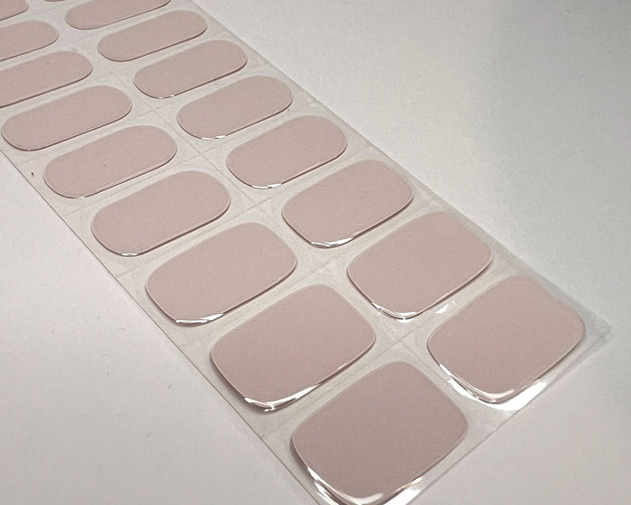 Semi-cured Gel Nail Wraps - Baby Pink
